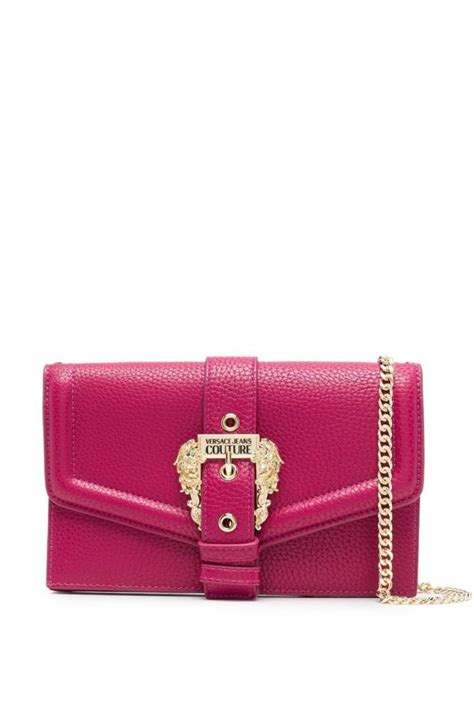 versace jeans rosa tasche mit steinchen|Versace Jeans Couture Rosa online .